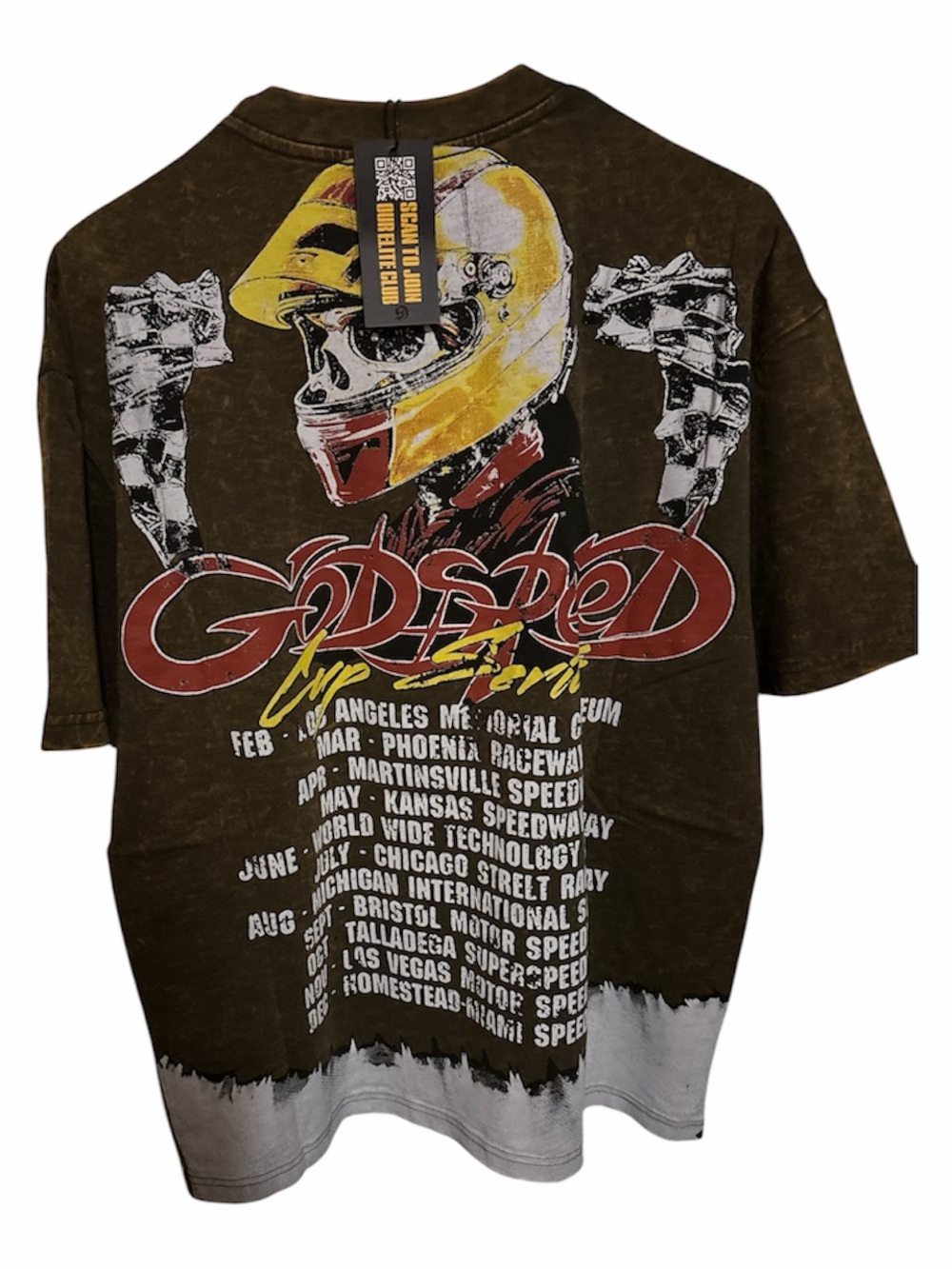 Godspeed Racing Tee - Brown - Picture 2 of 3